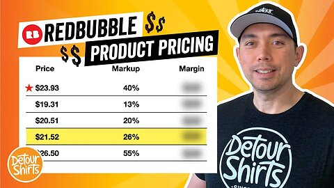 RedBubble Product Pricing (2021) What are Profit Margins & Markup for Best Sellers? Average Prices?