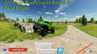 Farming Simulator 22 51Chexy Rock Crawler #shorts #farmingsimulator22 #chevrolet #dragster #viral