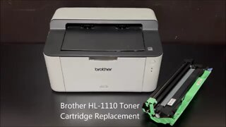 Brother HL-1110 Toner Cartridge Replacement