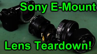EEVblog #849 - Sony E-Mount Camera Lens Teardown
