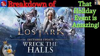 Breakdown of Wreck the Halls Update with Live Gameplay on new Event Island! Enjoy the Ending! :)