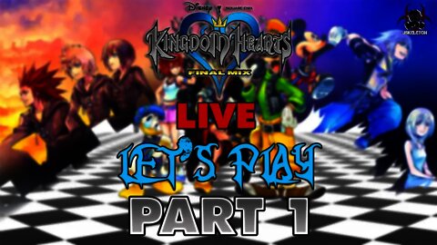 Kingdom Hearts 1.5 Final Mix - LIVE Let's Play/Walkthrough Part 1 - A New Adventure