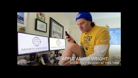 Ankle weights by... Apple?