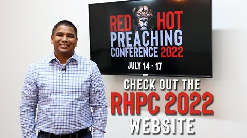 Check out the Red Hot Preaching Conference Website!