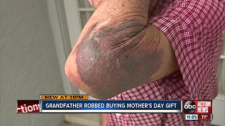 Grandpa beaten up, carjacked while shopping for Mother's Day gift for wife of 64 years