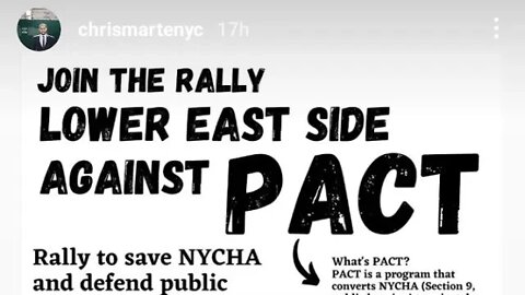 The Lower East Side Rally Aganist Pact Grand St&Essex St Hosted @ChrisMarteNYC 10/24/2022 @RPPHNYC