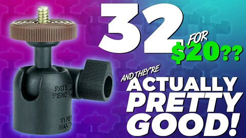 Awesome BUDGET Mini Ball Heads | Camera Gear | Photography | Video Equipment