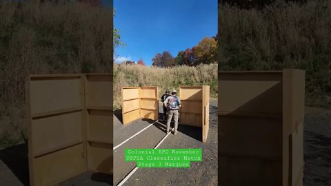 Colonial RPC November USPSA Classifier Match Stage 3 Marquez