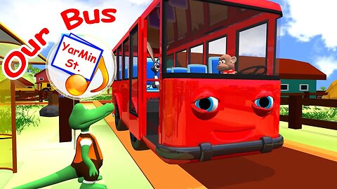 Our Bus / Cartoon song for kids - nursery rhymes. YarMin st