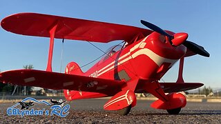 Is It Fast? | New 3S E-flite UMX Pitts S-1S V2 RC Biplane