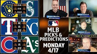 MLB Predictions, Picks and Props Today | MLB Betting Advice and Tips | First Pitch | April 17