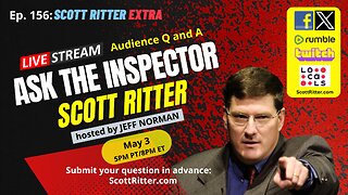 Ask the Inspector Ep. 156 (streams live May 3 at 8 PM ET)