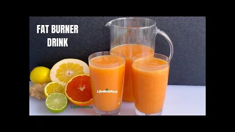 STRONGEST FAT BURNER DRINK LOSE 20KG | FULL BODY WEIGHTLOSS DRINK