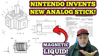 Nintendo INVENTS NEW Analog Stick With Liquid & Magnets! The Future Of Controllers?