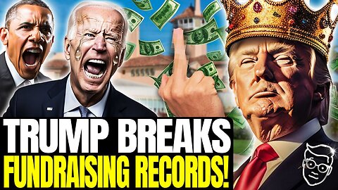 Trump BREAKS Fundraising RECORD! Ready To Raise $43 MILLION in ONE Night, DEMOLISHES Joe Biden