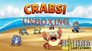 Crabs! Unboxing Moaideas Game Design