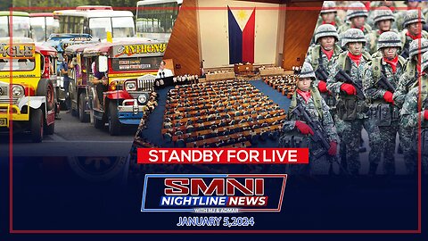 SMNI Nightline News with MJ Mondejar and Admar Vilando | January 5, 2024