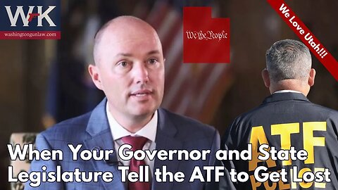 When Your Governor and State Legislature Tell the ATF to Get Lost