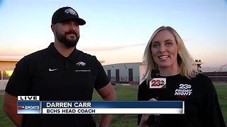 Live interview with BCHS HC Darren Carr