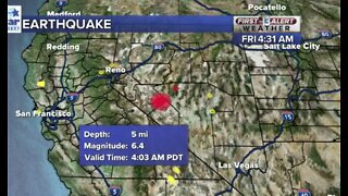 6.4 earthquake in Nevada