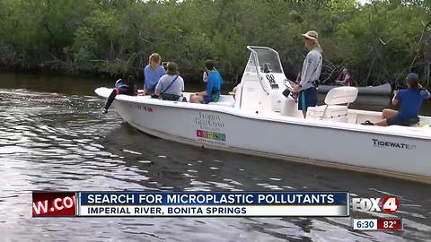 Students research impact of microplastic pollution in Imperial River