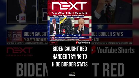 Biden Caught Red Handed Trying to Hide Border Stats #shorts