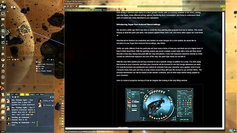 Eve Online: Dev Blogs on the Svipul and the SKINs Ship Painting System!