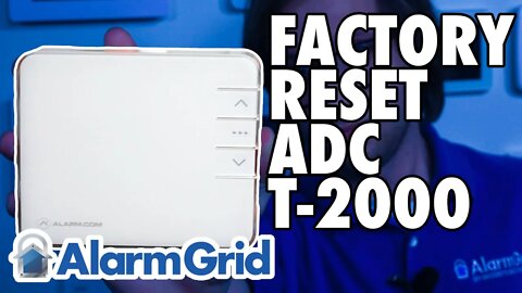 Setting an ADC-T2000 Back to Factory Default