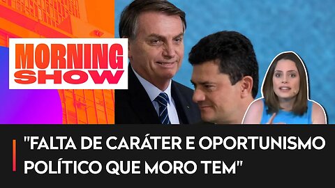 Bolsonaro diz que Moro ‘trabalhou muito’ contra normas pró-armas