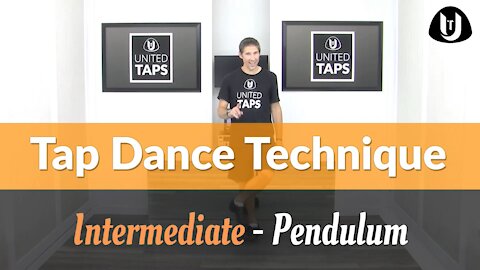 Pendulum Shuffle - 1 Minute of Tap TechniqueInt tech Pendulum Shuffle 08-13
