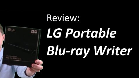 LG portable Blu-ray Burner review