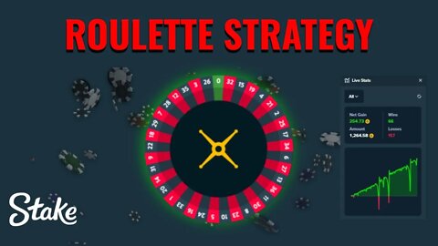 BEST ROULETTE STRATEGY ON STAKE! $100 in 1 minute?!