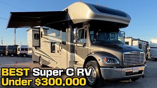 BEST BUILT Freightliner Super C RV under $300,000 | 2023 Renegade Valencia 38RB (Read Description)