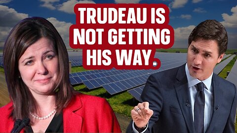 net-zero fight round 2 - between Alberta and Justin Trudeau. Danielle Smith is not backing down!