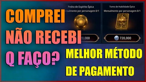 MIR4 Como Abrir TICKET e Melhores Metodos de PAGAMENTOS mmorpg NFT