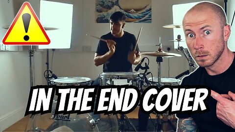 Drummer Reacts To| In The End - Linkin Park Drum Cover TOBINES FIRST TIME HEARING Reaction