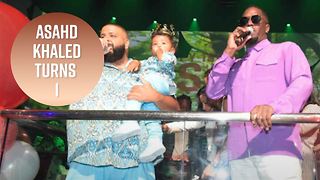 DJ Khaled threw his baby a wild 1st birthday party