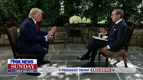 PRESIDENT TRUMP FULL ONE-ON-ONE INTERVIEW WITH CHRIS WALLACE