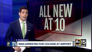 Cocaine found in man's bag at Sky Harbor airport