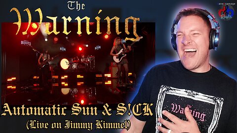 The Warning "S!CK & Automatic Sun" 🇲🇽 Live on Jimmy Kimmel | DaneBramage Rocks Reaction