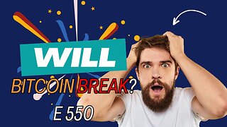 Will Bitcoin BREAK? E 550 #grt #xrp #algo #ankr #btc #cryptocurrency #crypto #technicalanalysis