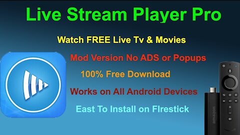 Live Stream Player Pro/ How To Install on Your Firestick