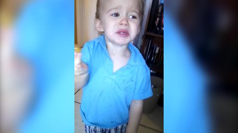 "Toddler Tries Warhead Candy For The First Time"