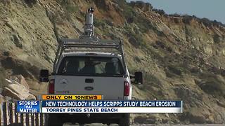 New technology to study beach erosion