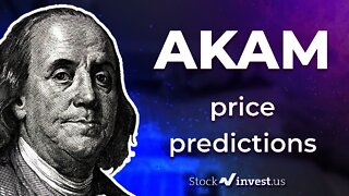 AKAM Price Predictions - Akamai Technologies Stock Analysis for Wednesday