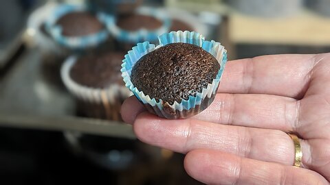 One Bowl Chocolate cupcakes