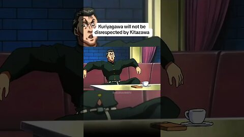 Kuriyagawa will not be disrespected by Kitazawa 😠 #anime #baki #fyp