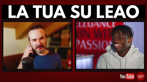 Verso NAPOLI-MILAN e una domanda per te: cosa ne pensi del futuro di Rafa LEAO? E' importante!