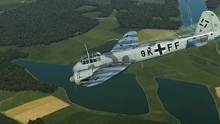 JU88C-6 Vs. P51B Mustang (IL-2)