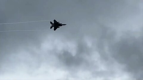 Fighter jets over the Lake District, UK.